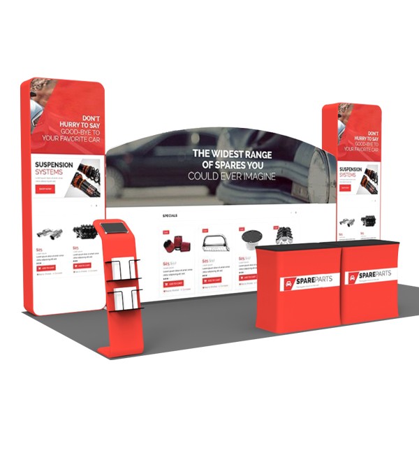 10'x20'  Exhibit Booth C