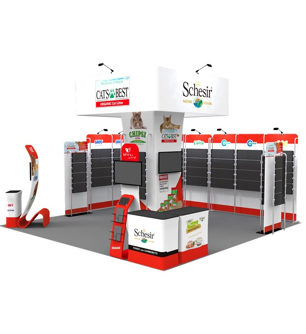 20'x20' Exhibit Booth I 20'x20' Exhibit Booth I