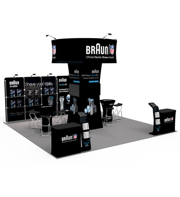 20'x20' Exhibit Booth K 20'x20' Exhibit Booth K