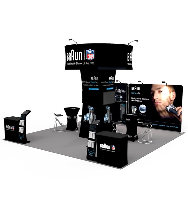 20'x20' Exhibit Booth K 20'x20' Exhibit Booth K