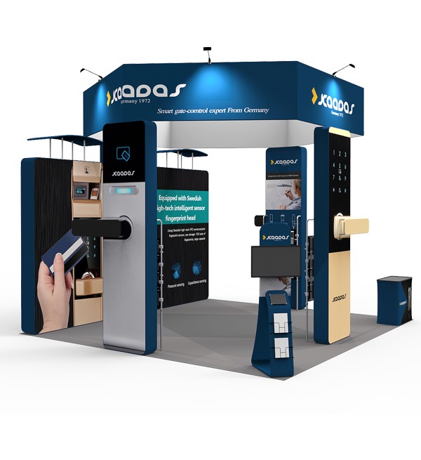 20'x20' Exhibit Booth L 20'x20' Exhibit Booth L