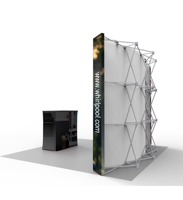 Curved Pop Up 10'